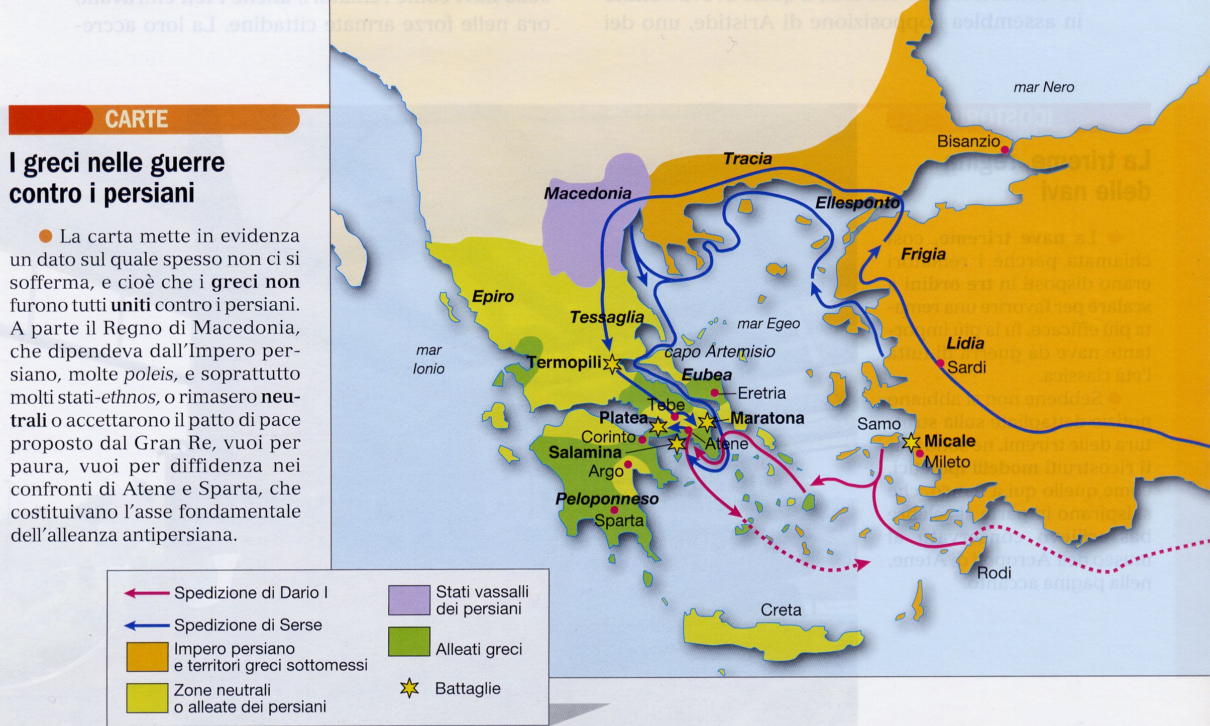 La Grecia Tra Oriente E Occidente