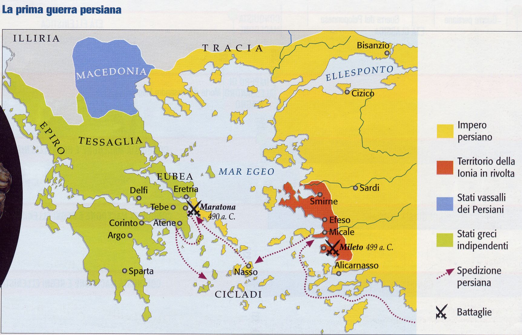 La Grecia Tra Oriente E Occidente