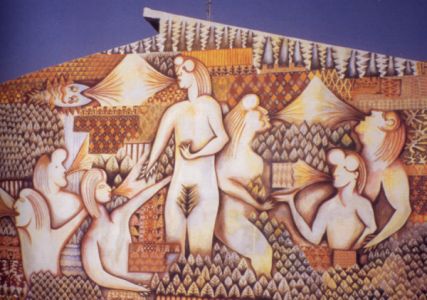 Allegoria delle forze generatrici della natura (Murale sardo)