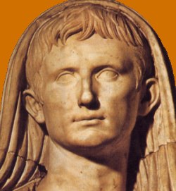 Statua di Augusto nelle vesti di pontefice massimo (Museo delle Terme di Roma)