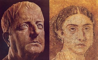 Patrizio e Matrona romana