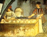 Lavorazione del pane nel Medioevo