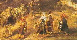 Rubens, Il ritorno dal lavoro (part.)