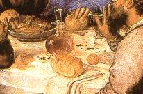 T. Vecellio, L'ultima cena (part.)