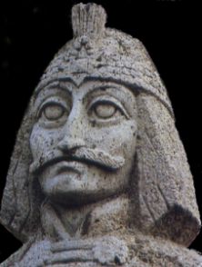 Busto di Vlad alle porte di Tirgoviste