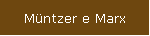 Müntzer e Marx