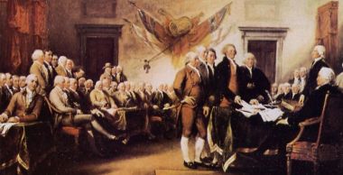 I firmatari della Dichiarazione di Indipendenza