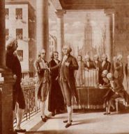 Elezione a Presidente di George Washington il 4 febbraio 1789