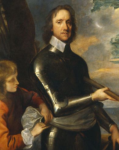 Oliver Cromwell, by Robert Walker (National Portrait Gallery, London)
