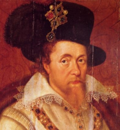 Giacomo I Stuart, re inglese (Firenze, Galleria Palatina)