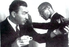 Malcolm guarda con distacco A. Clayton Powell, deputato integrazionista di Harlem.